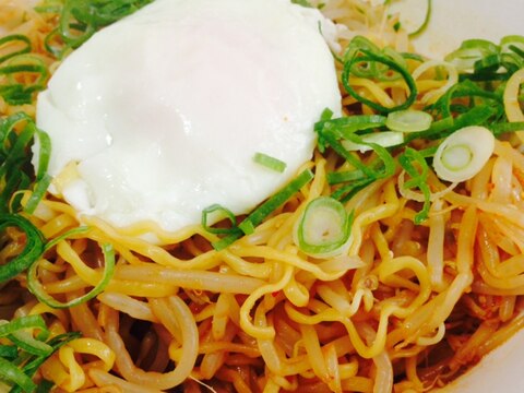 インスタント麺で！簡単汁なし麺